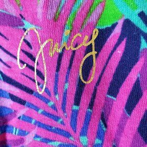 Juicy Couture Girls XS Purple Ruffled Halter Cotton Dress Sundress NEW